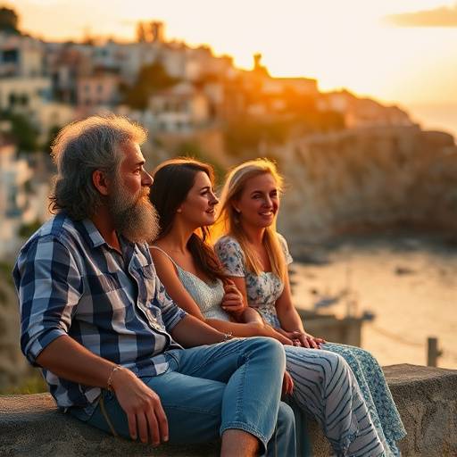 Image promotionnelle de 'Riviera Noire', un drame familial se déroulant sur la Côte d'Azur.