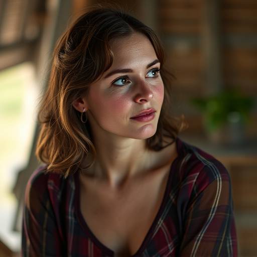 Photo de Claire Nebout, jouant France Pelletier dans 'Le Sang de la Vigne'.