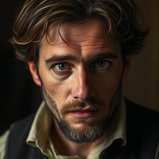 Portrait de Pierre Arditi, interprétant Benjamin Lebel dans 'Le Sang de la Vigne'.